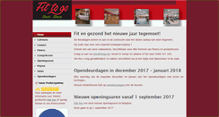 Desktop Screenshot of fittogo.be
