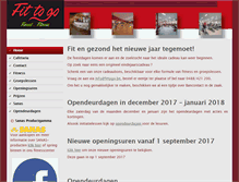 Tablet Screenshot of fittogo.be